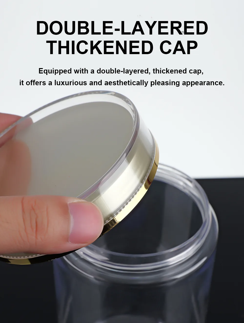 PET Cosmetic Bottle For Capsules