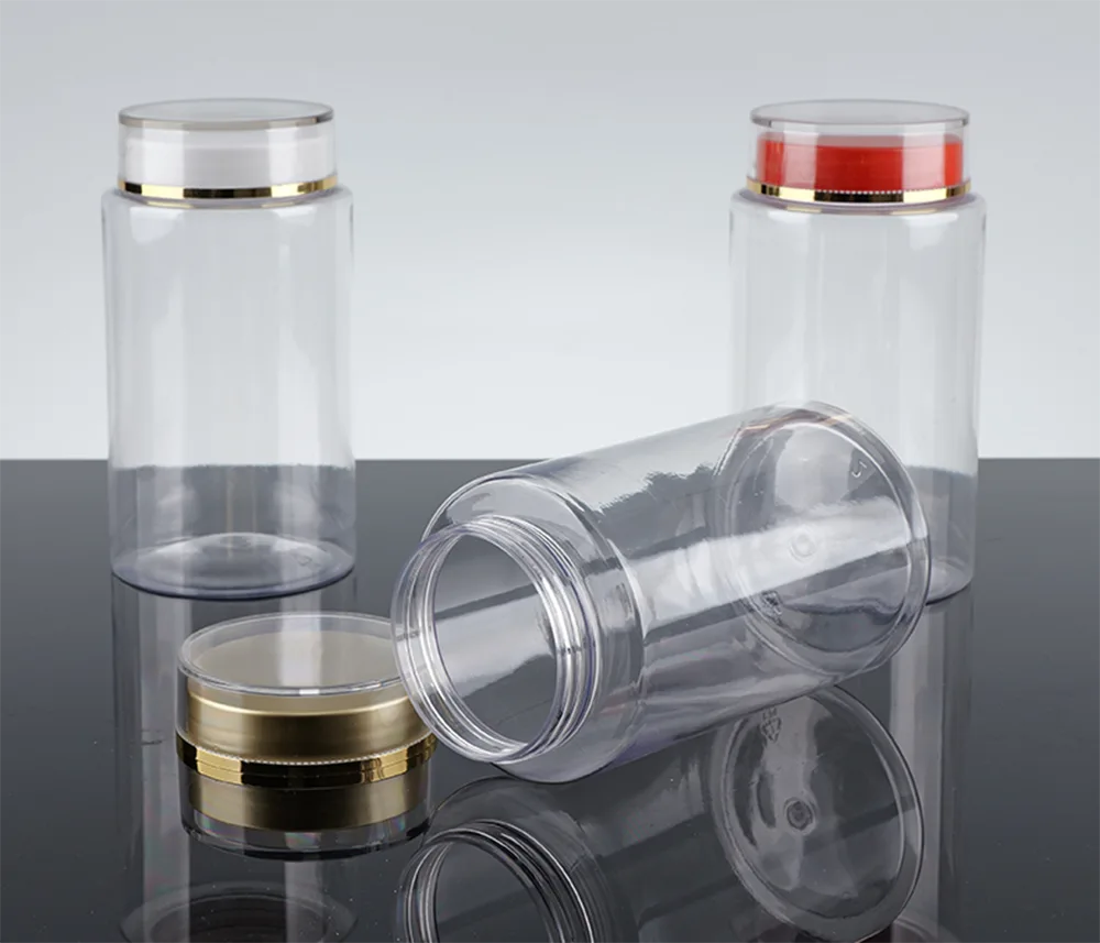 PET Health Supplement Bottles For Liquid